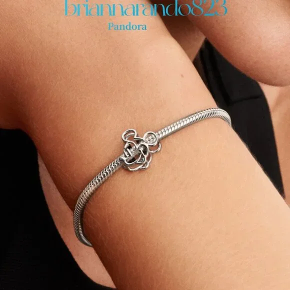 Pandora Disney Mickey Mouse Openwork Charm - Picture 6 of 6